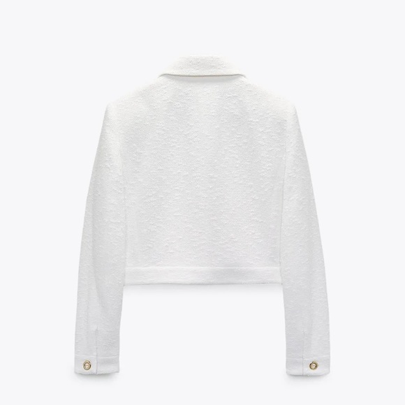 Zara cropped Blazer NWT - Picture 3 of 5